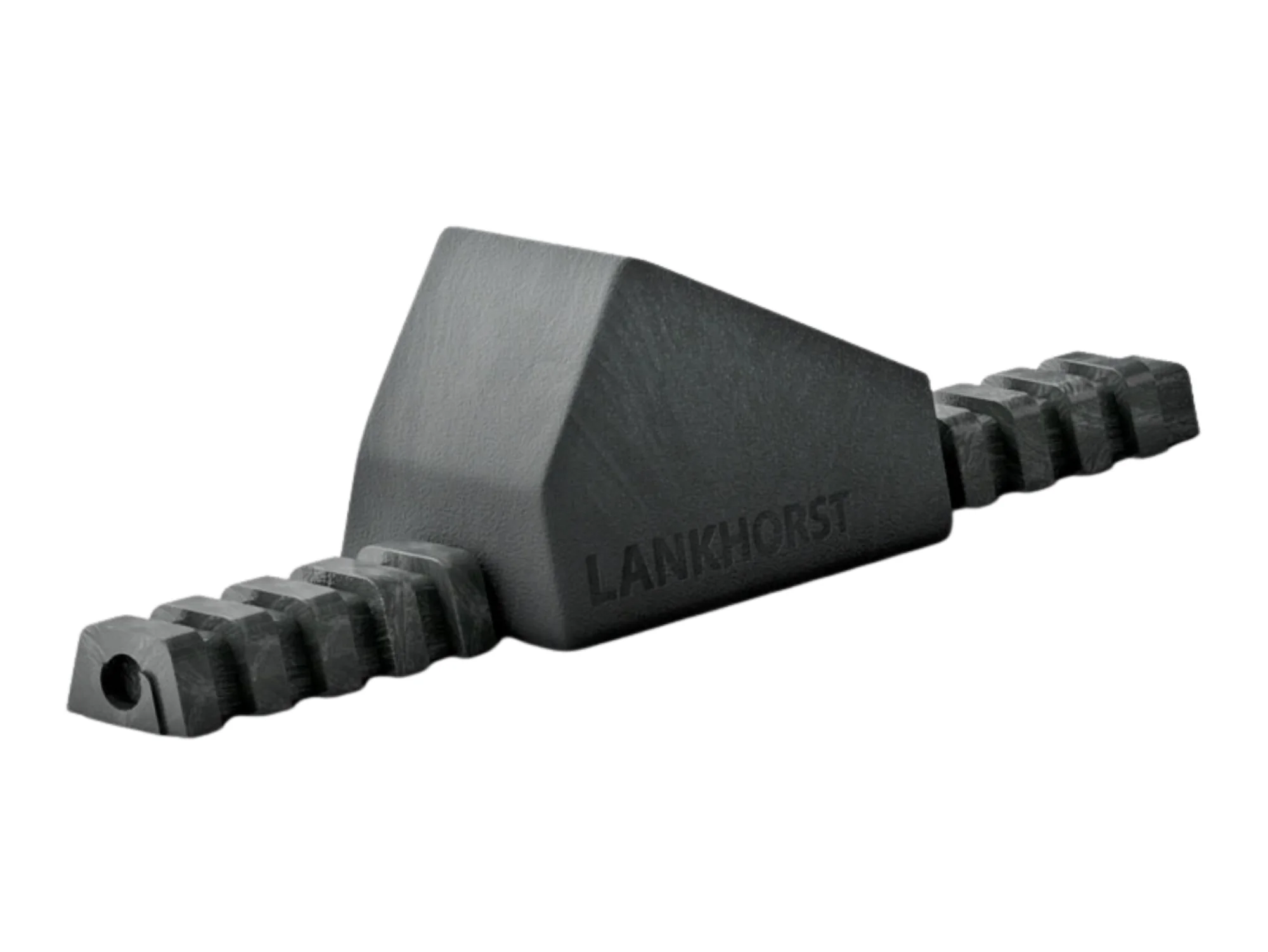 Tope modular Lankhorst RollStop negro para almacenamiento de bobinas de acero